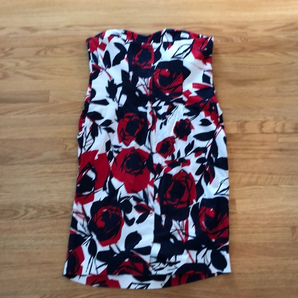 Strapless dress with sweetheart neck & pockets - Picture 3 of 3